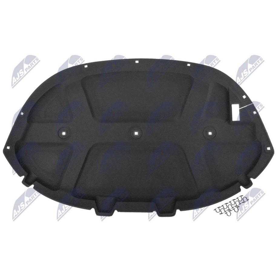 ISOLATION DU COMPARTIMENT CAPOT MOTEUR VW PASSAT B8 2014-