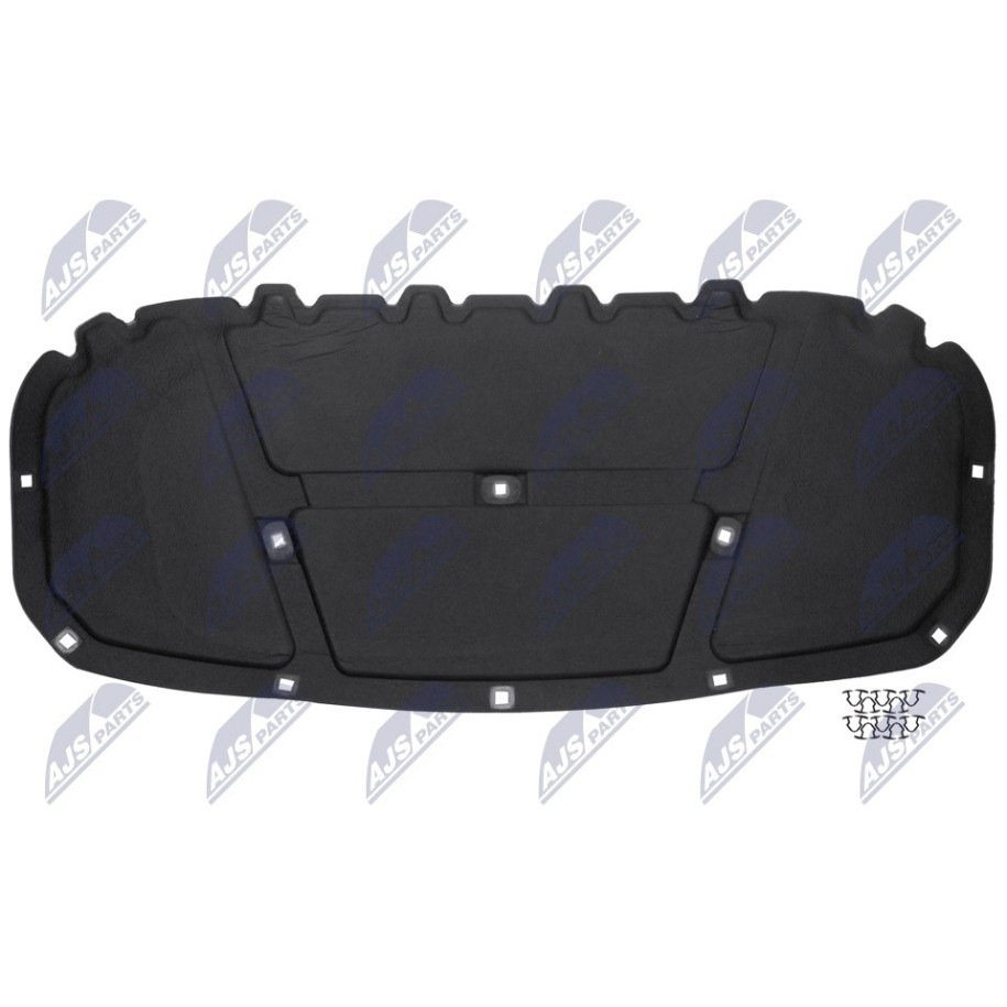 ISOLATION DU COMPARTIMENT CAPOT MOTEUR VW POLO 2017-