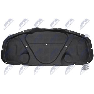 ISOLATION DU COMPARTIMENT CAPOT MOTEUR VW PASSAT B5 FL 2000-