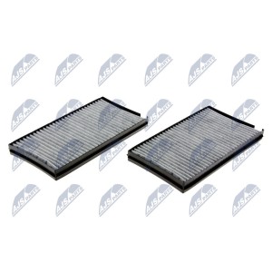 FILTRE D'HABITACLE DE CARBONE BMW 5 E60 9/03-