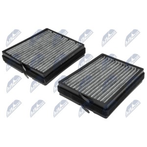 FILTRE D'HABITACLE DE CARBONE MERCEDES KLASA C W203