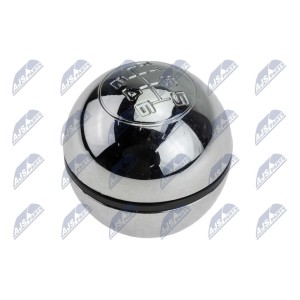 POMMEAU DE CHANGEMENT DE VITESSE ALFA ROMEO GIULIETTA 2010-/CHROME/6 SPEED/