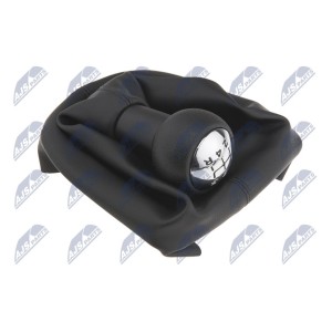 POMMEAU + LEVIER DE VITESSE BOUTON MANUEL PEUGEOT 207