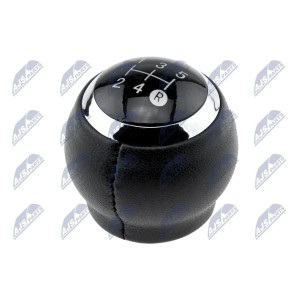 POMMEAU DE CHANGEMENT DE VITESSE TOYOTA AURIS/AVENSIS/COROLLA/COROLLA VERSO/RAV4/YARIS/5 BIEGÓW-NAKŁADKA W KOLORZE CZARNYM/