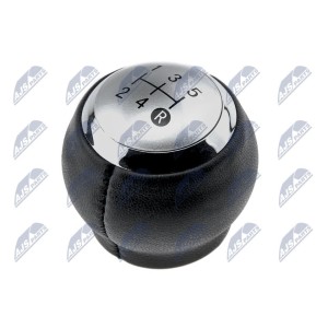 POMMEAU DE CHANGEMENT DE VITESSE TOYOTA AURIS/AVENSIS/COROLLA/COROLLA VERSO/RAV4/YARIS/5 BIEGÓW-NAKŁADK W KOLORZE SREBRNYM/