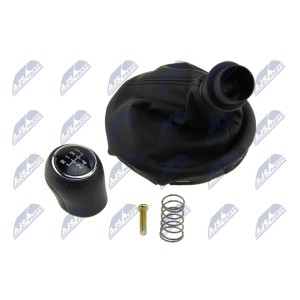 POMMEAU + LEVIER DE VITESSE BOUTON MANUEL VW TRANSPORTER T5 2003-2015/5 BIEGÓW/