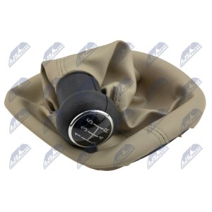 POMMEAU + LEVIER DE VITESSE BOUTON MANUEL VW PASSAT B5 1996-/5 SPEED/-BEIGE