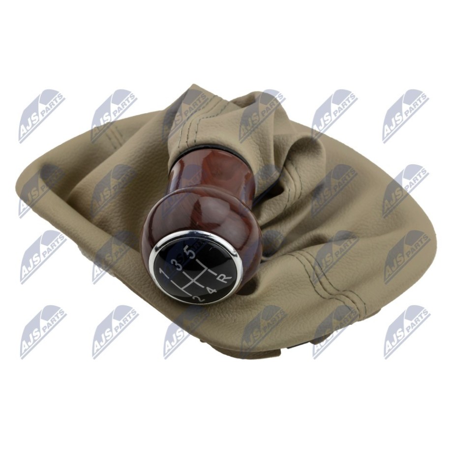 POMMEAU + LEVIER DE VITESSE BOUTON MANUEL VW PASSAT B5 1996-/5 SPEED/-BEIGE + WOODEN