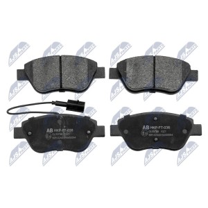 PLAQUETTES DE FREIN AVANT FIAT STILO 1.2