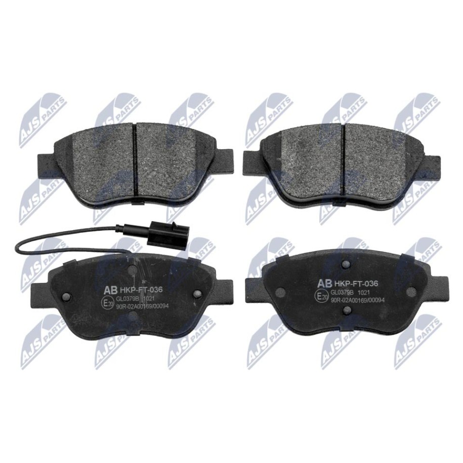 PLAQUETTES DE FREIN AVANT FIAT STILO 1.2