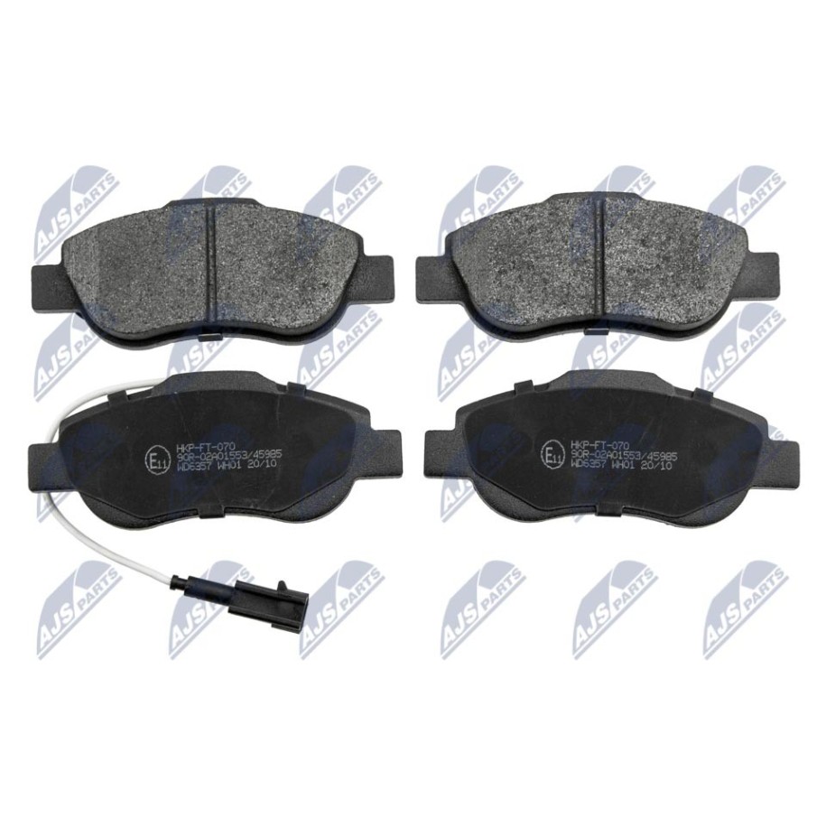 PLAQUETTES DE FREIN AVANT FIAT 500 1.3D MULTIJET