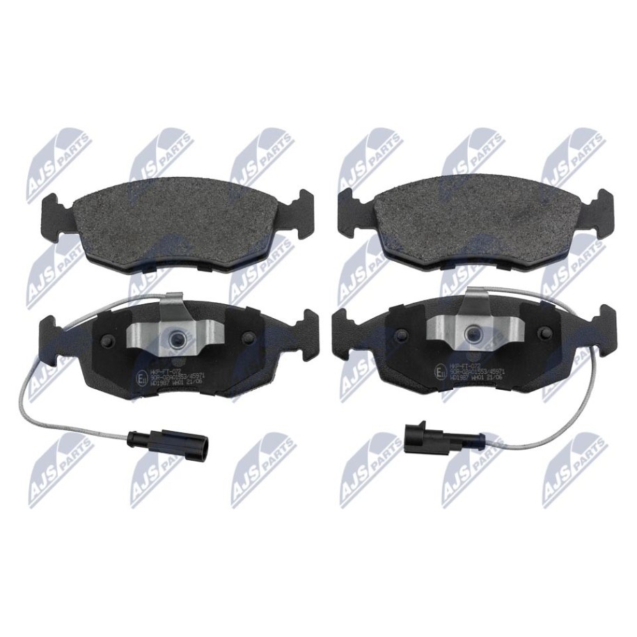 PLAQUETTES DE FREIN AVANT FIAT 500 0.9 10-