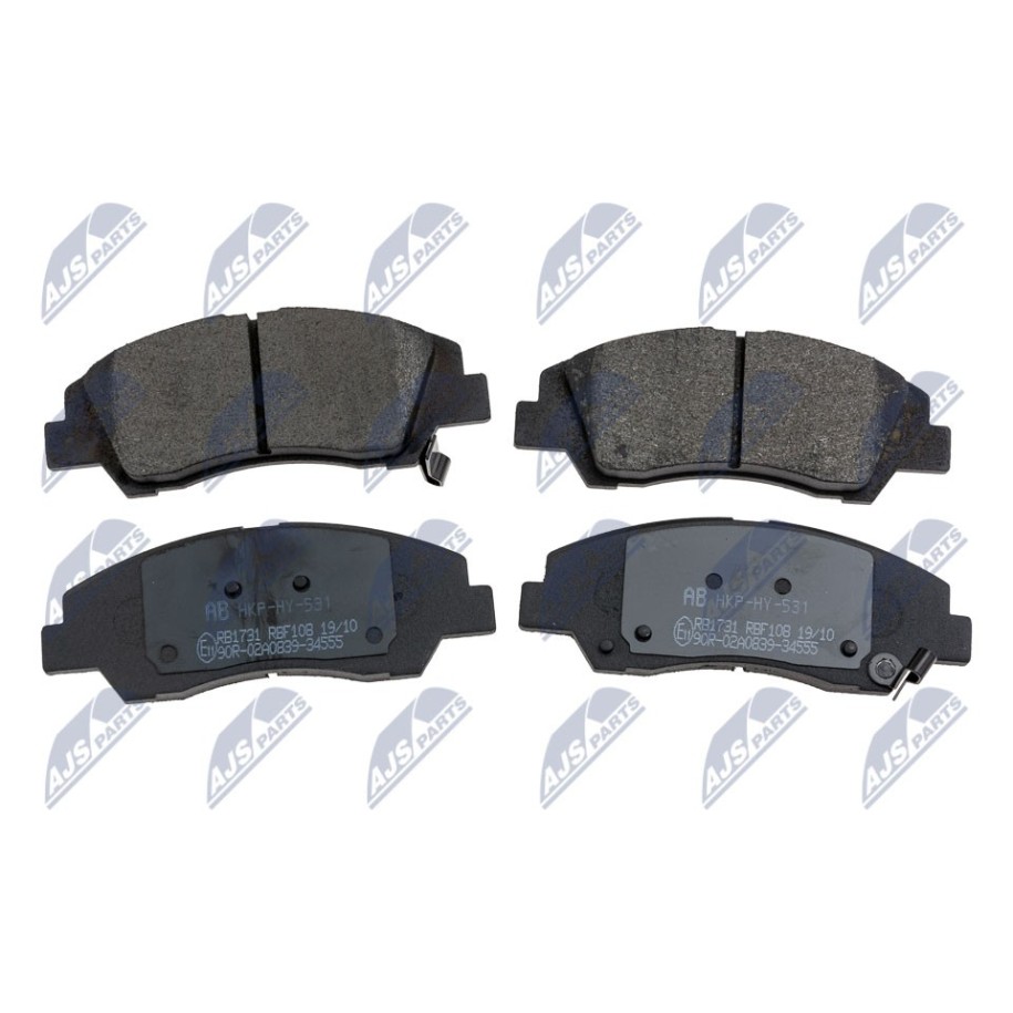 PLAQUETTES DE FREIN AVANT HYUNDAI I10 1.0