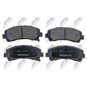 PLAQUETTES DE FREIN AVANT ISUZU D-MAX I 2.5 DITD/ 4X4