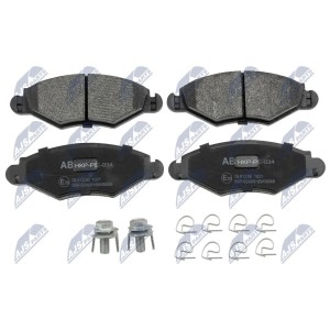 PLAQUETTES DE FREIN AVANT PEUGEOT 206 98-07