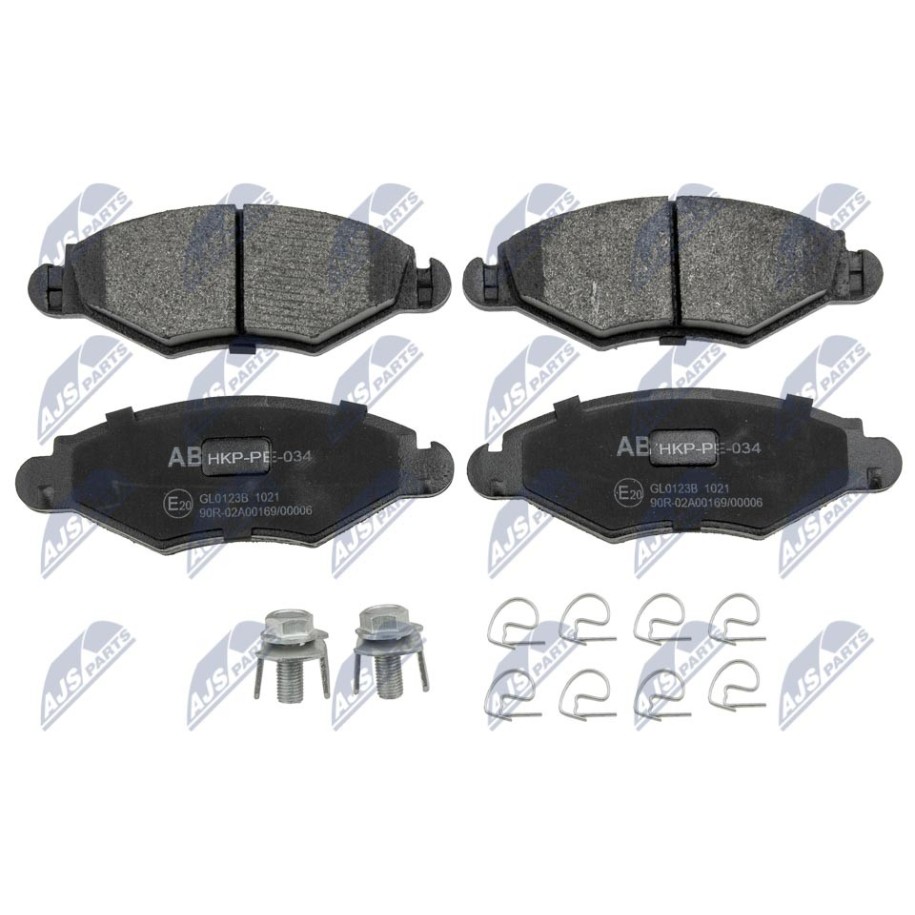 PLAQUETTES DE FREIN AVANT PEUGEOT 206 98-07
