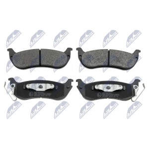 PLAQUETTES DE FREIN ARRIERE CHRYSLER PACIFICA 04-