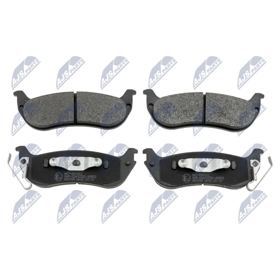 PLAQUETTES DE FREIN ARRIERE CHRYSLER PACIFICA 04-