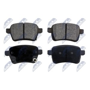 PLAQUETTES DE FREIN ARRIERE FIAT 500L 1.4