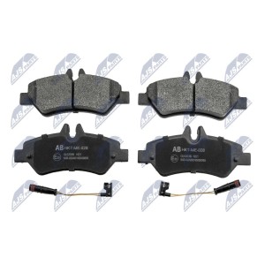 PLAQUETTES DE FREIN ARRIERE MERCEDES SPRINTER 3T