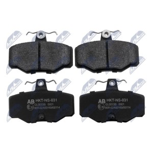 PLAQUETTES DE FREIN ARRIERE NISSAN ALMERA UK N16E 00-