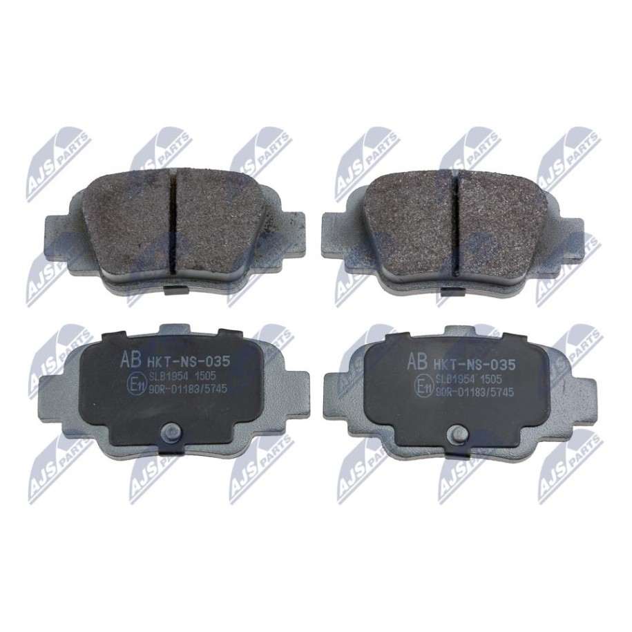 PLAQUETTES DE FREIN ARRIERE NISSAN MICRA K11 93- /+ABS/