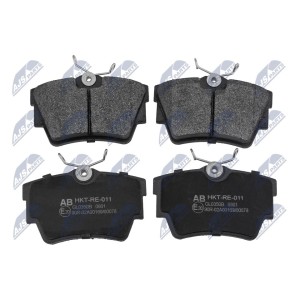 PLAQUETTES DE FREIN ARRIERE RENAULT TRAFIC 01-