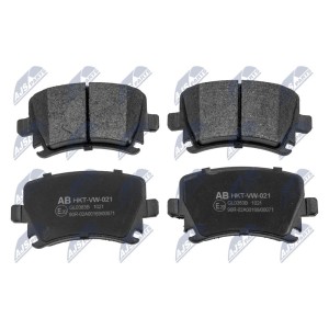 PLAQUETTES DE FREIN ARRIERE VW GOLF V/VI 04-