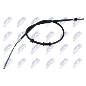 CÂBLE DE FREIN A MAIN FIAT PANDA 03- /ARRIERE GAUCHE BĘBNY/