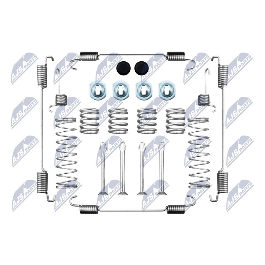 KIT D'INSTALLATION DE MÂCHOIRES DE FREIN DUCIA DUSTER 17-