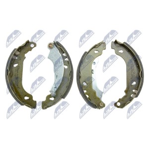MÂCHOIRES DE FREIN PEUGEOT 206 98- /DIAMETRE=180MM/