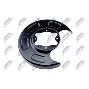 PLAQUE DE PROTECTION DISQUE DE FREIN KIA PICANTO 04- /ARRIERE GAUCHE/