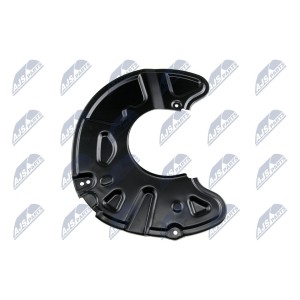 PLAQUE DE PROTECTION DISQUE DE FREIN MERCEDES C-KLASA 4-MATIC 07- /AVANT