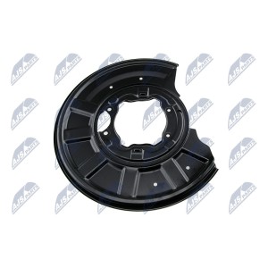 PLAQUE DE PROTECTION DISQUE DE FREIN MERCEDES E-KLASA 09- /ARRIERE