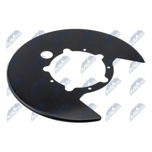 PLAQUE DE PROTECTION DISQUE DE FREIN IVECO DAILY IV 06-11 TARCZE 296MM /L
