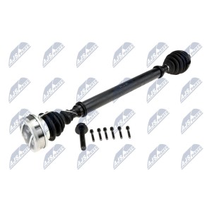 DEMI-ARBRE DE TRANSMISSION VW GOLF V/VI/VI