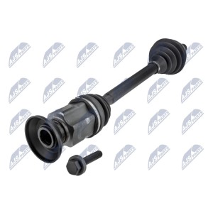 DEMI-ARBRE DE TRANSMISSION VW TIGUAN 2.0TFSI 4MOTION 07-