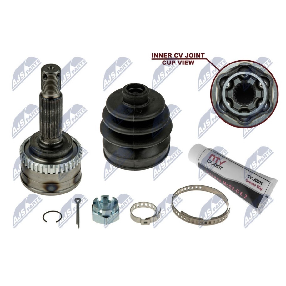 JOINT DE CARDAN EXTERIEUR HYUNDAI ATOS 1.0I 97- /+ABS=38T/