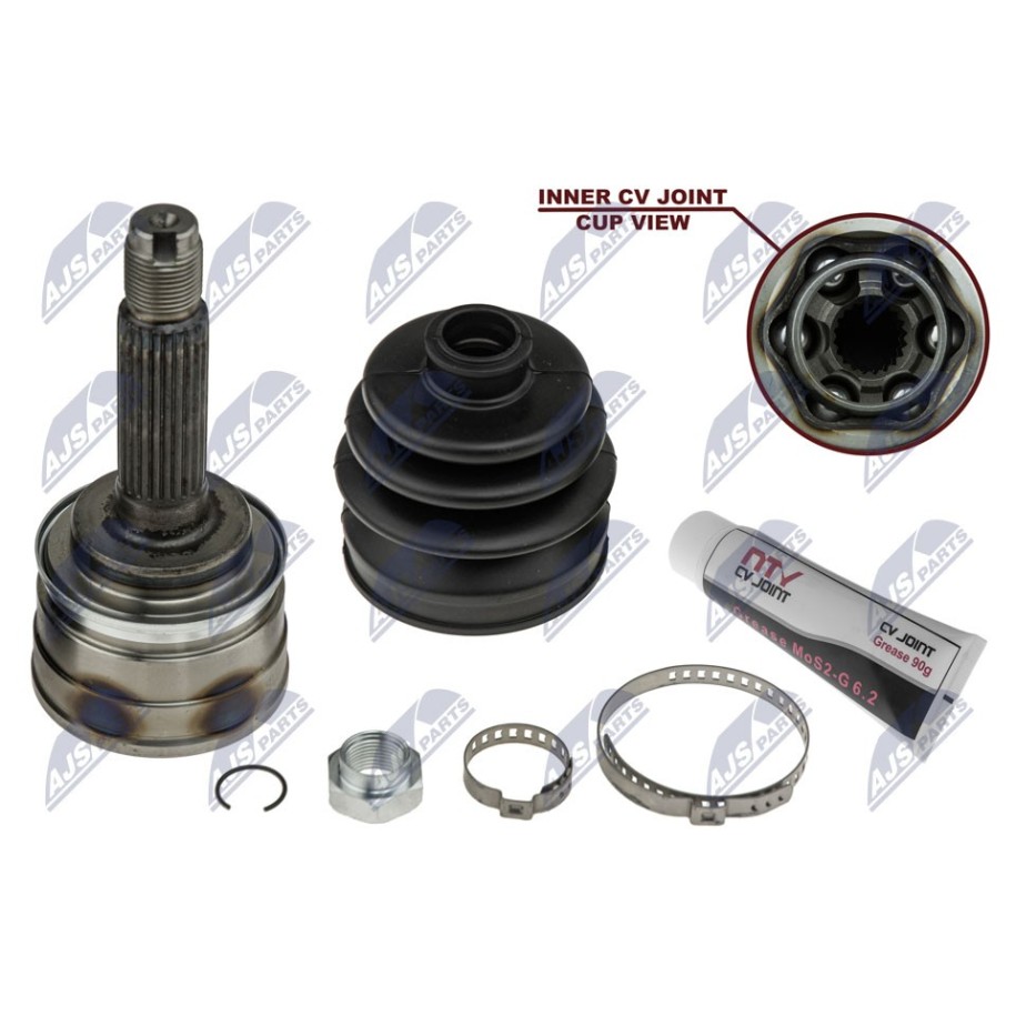 JOINT DE CARDAN EXTERIEUR SUZUKI SWIFT 95- /FERMOIR DEDANS/