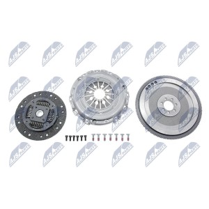 KIT D'EMBRAYAGE AVEC VOLANT D'INERTIE RENAULT ENG/1.5DCI CLIO III 05-