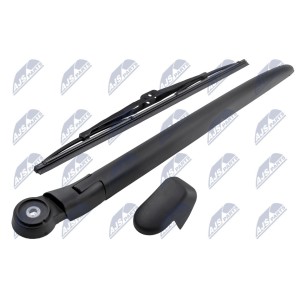 BALAI D'ESSUIE-GLACE ARRIÈRE + BRAS PORSCHE CAYENNE 2002-2010/380MM/METAL REAR SCREEN WIPER BLADE/