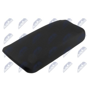 ACCOUDOIR AVEC BOUTON REMBOURRAGE HONDA CIVIC 2006-/KOLOR:CZARNY