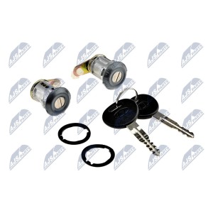 CYLINDRE SERRURE DE PORTE HYUNDAI ATOS PRIME 1999-/GAUCHE I DROITE-2 KLUCZYKI W KOMPLECIE/
