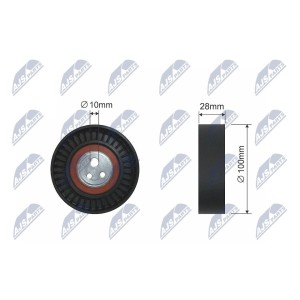 GALET TENDEUR COURROIES DE DISTRIBUTION ALFA ROMEO 166