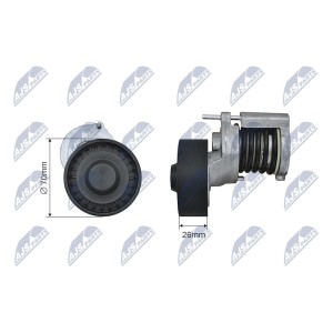 TENDEUR DE COURROIE POLY-V AUDI A2 00-05