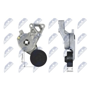 TENDEUR DE COURROIE POLY-V AUDI A3 96-12