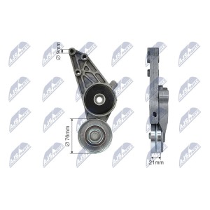 TENDEUR DE COURROIE POLY-V AUDI A4 91-01