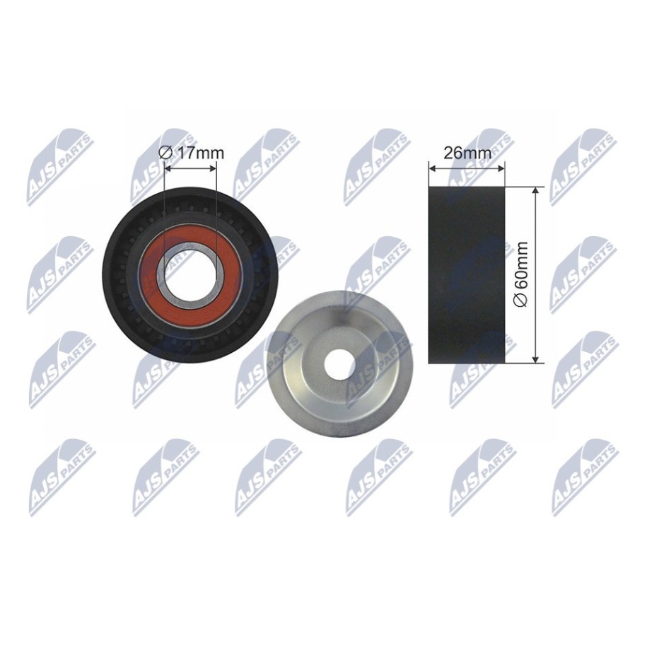 GALET TENDEUR COURROIES DE DISTRIBUTION BMW 1 10-