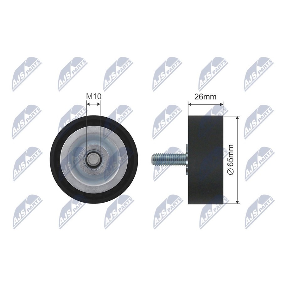 GALET TENDEUR COURROIES DE DISTRIBUTION BMW 1 10-