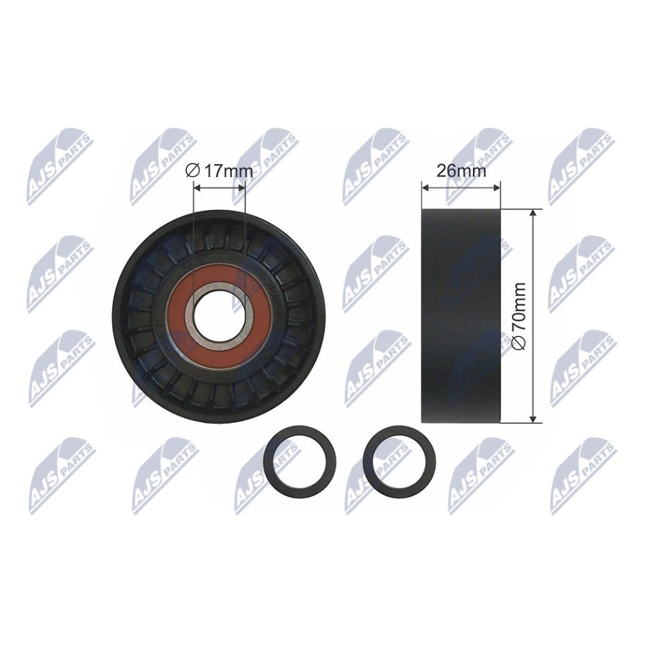 GALET TENDEUR COURROIES DE DISTRIBUTION BMW 3 (E46) 2.0D 09.01-07.06